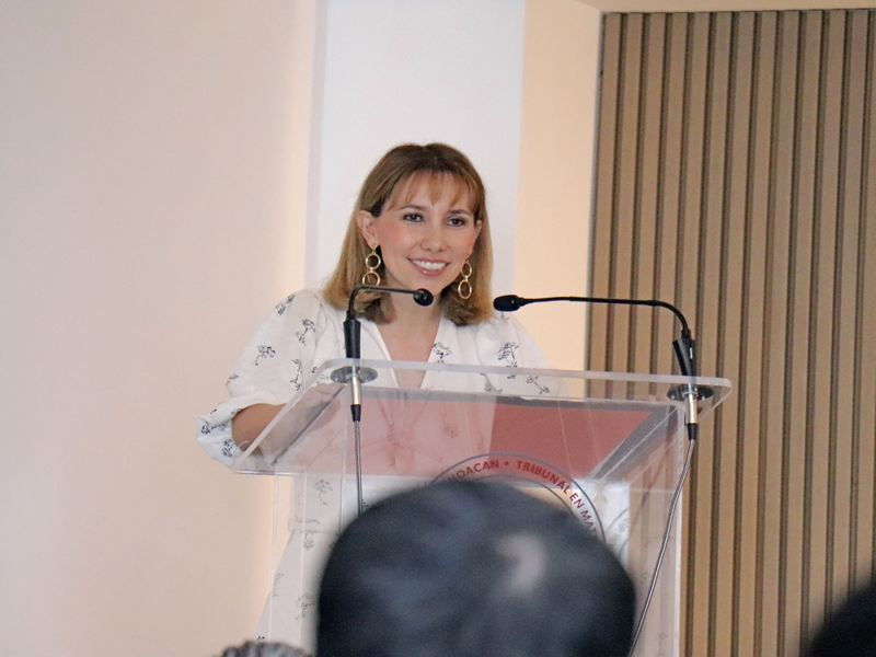 Anuncia Magistrada Lizett Puebla Escuela de Justicia Administrativa